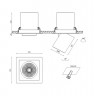 Спот DesignLed SPL-SQ1-25-WW