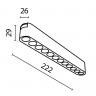Светильник на шине Maytoni Technical TR082-1-12W3K-M-B