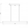 Линейный светильник ARTE Lamp A2505SP-2BK