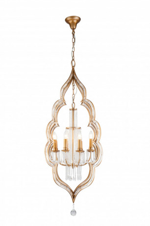 Подвесная люстра Lucia Tucci tenerezza 5490.8 gold