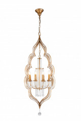 Подвесная люстра Lucia Tucci tenerezza 5490.8 gold