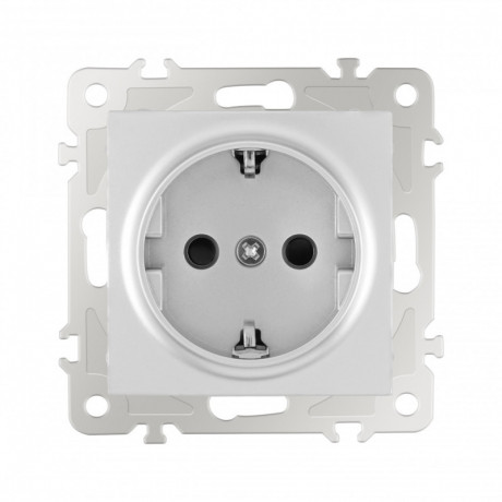 Розетка Arte Milano 206.40-1.silver