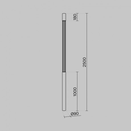 Садово-парковый светильник Maytoni O427FL-L30GF3K
