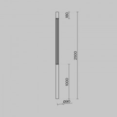 Садово-парковый светильник Maytoni O427FL-L30GF3K
