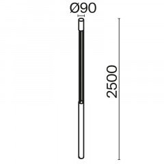 Садово-парковый светильник Maytoni O427FL-L30GF3K