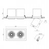 Спот DesignLed SPL-SQ2-25-WW