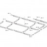 Подвесной комплект ITALLINE WSO 37C chrome