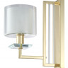 Бра Crystal Lux NICOLAS AP1 GOLD/WHITE