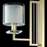 Бра Crystal Lux NICOLAS AP1 GOLD/WHITE