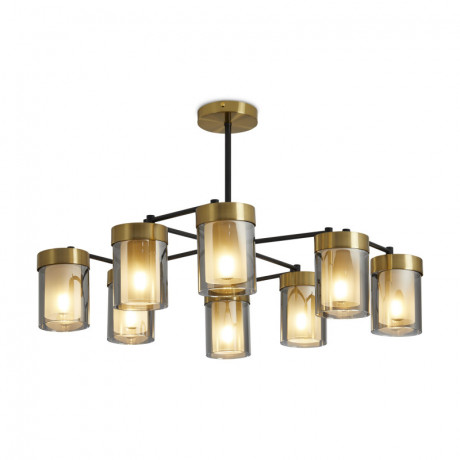 Люстра на штанге Freya FR5432PL-08BBS