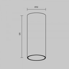 Накладной светильник Maytoni Technical C056CL-L12W3K-W-W