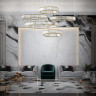 Каскадная люстра LOFT IT 10135/5 Gold