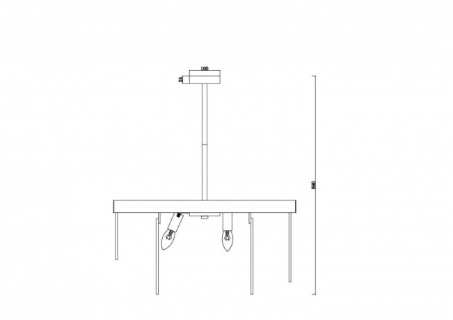 Люстра на штанге Freya FR5104PL-08BS3
