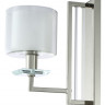 Бра Crystal Lux NICOLAS AP1 NICKEL/WHITE
