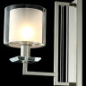 Бра Crystal Lux NICOLAS AP1 NICKEL/WHITE