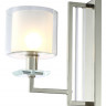 Бра Crystal Lux NICOLAS AP1 NICKEL/WHITE