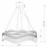 Подвесная люстра Maytoni DIA201PL-10G