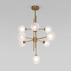 Люстра на штанге Eurosvet 50383 латунь Smart