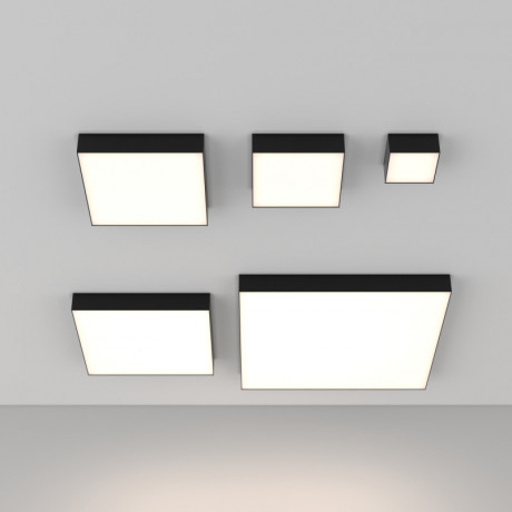 Накладной светильник Maytoni Technical C032CL-24W4K-SQ-B