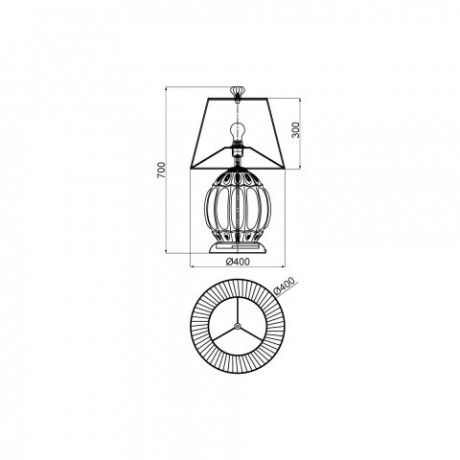 Настольная лампа Vele Luce VL4263N21
