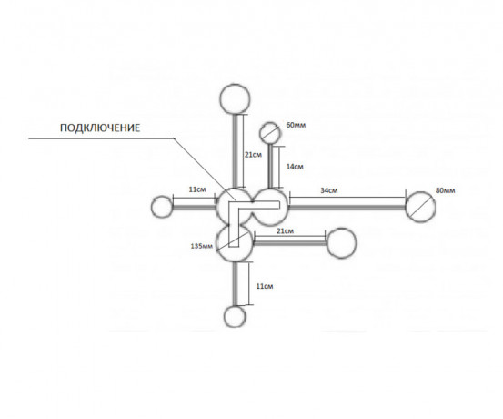 Накладной светильник Kink Light 2206D,19