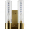 Бра Crystal Lux OTONO AP2 BRASS/TRANSPARENTE