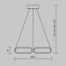 Подвесная люстра Maytoni MOD017PL-L50MG