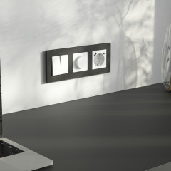 Розетка Werkel W1171761/ Розетка с заземлением, шторками и USB ти