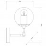 Бра ARTE Lamp A1664AP-1BK