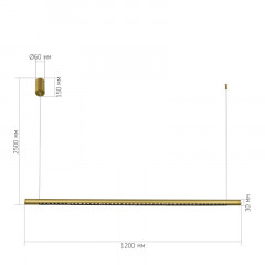 Линейный светильник ST-Luce SL6238.313.01