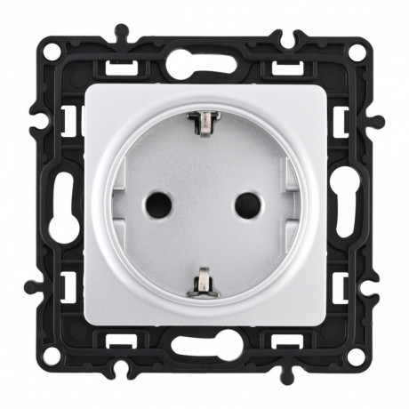 Розетка Arte Milano 217.40-1.silver