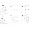 Накладная люстра Ambrella Light FA1703