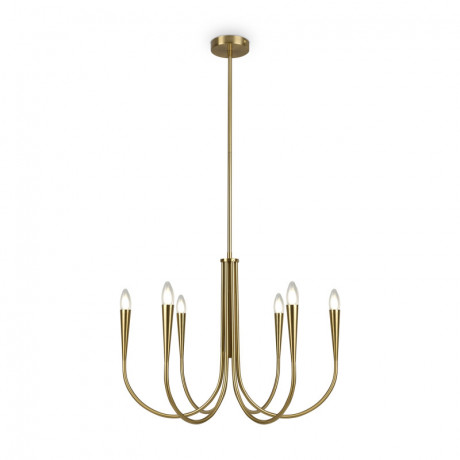 Люстра на штанге Freya FR5253PL-06BS