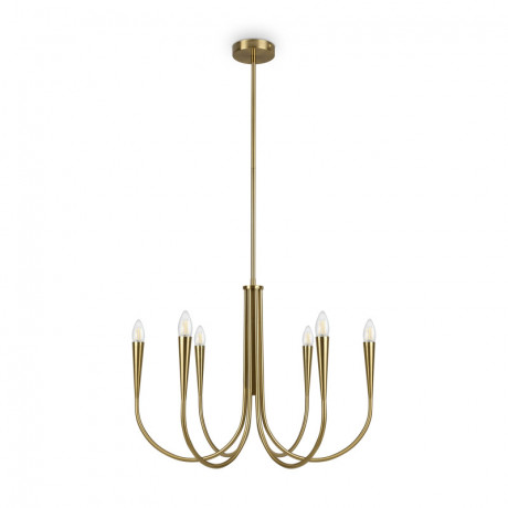 Люстра на штанге Freya FR5253PL-06BS