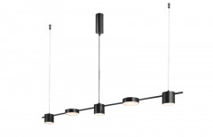 Подвесная люстра Crystal Lux TRISTAN SP5 L1200 BLACK