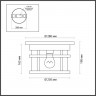 Накладной уличный светильник Odeon Light 4044/1C