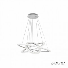 Каскадная люстра iLedex 6885/4+6+8 WH