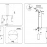 Подвесная люстра Ambrella Light LH55278