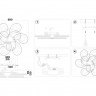 Накладная люстра Ambrella Light FA1704