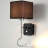 Бра Crystal Lux PACO AP2 CHROME/BLACK