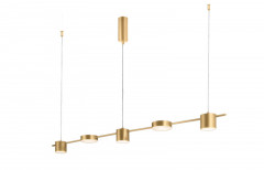 Подвесная люстра Crystal Lux TRISTAN SP5 L1200 GOLD