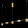 Подвесная люстра Crystal Lux TRISTAN SP5 L1200 GOLD