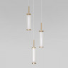 Каскадная люстра Eurosvet 50386/3 LED латунь