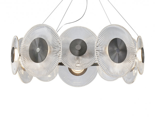 Подвесная люстра Newport 4548+2/S black glossy