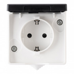 Розетка Arte Milano 309.40-1.grey