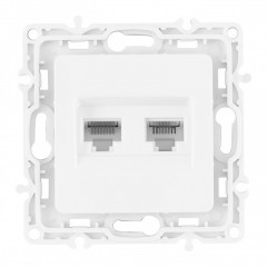 Розетка Arte Milano 217.44-1.white