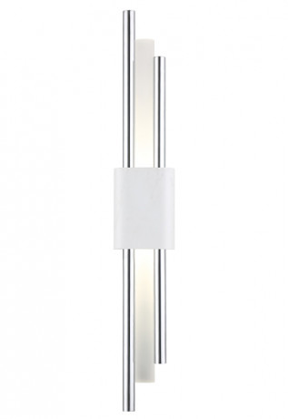 Бра Crystal Lux CARTA AP6W LED WHITE/CHROME