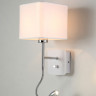 Бра Crystal Lux PACO AP2 CHROME/WHITE