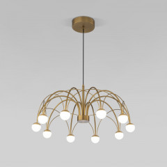 Подвесная люстра Eurosvet 90030/10 LED золото