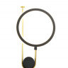 Бра Crystal Lux CORIDA AP25W LED BLACK/GOLD